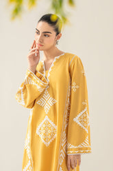 2-Pc Lawn Printed Shirt with Straight Trouser SCPM3-042
